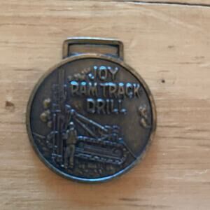 VTG Joy Manufacturing Co. Mining & Construction Group Ram Track Drill watch Fob